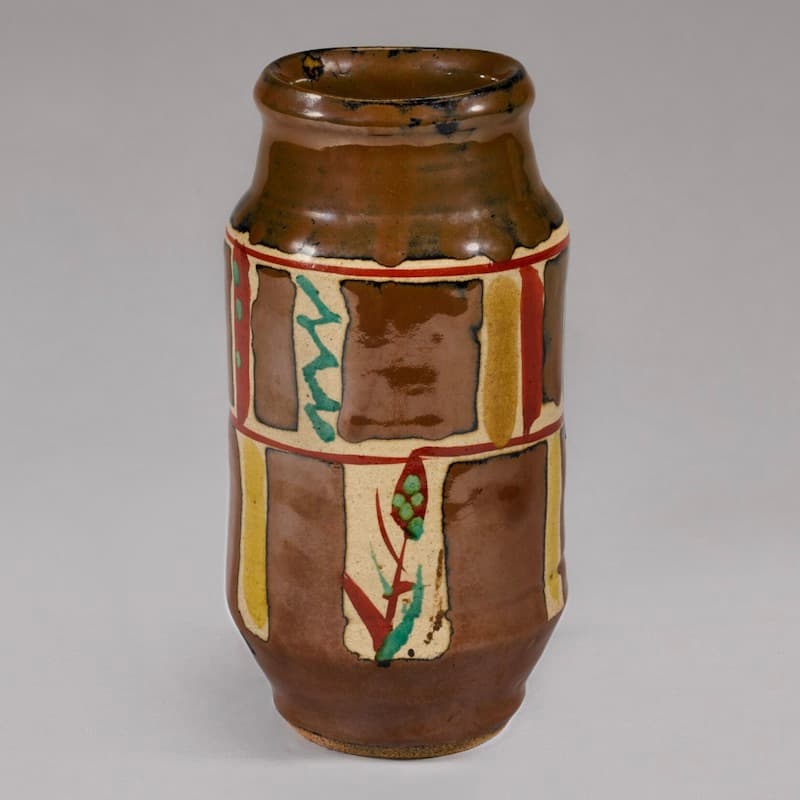 Iron Kaki Tomato Red Glaze