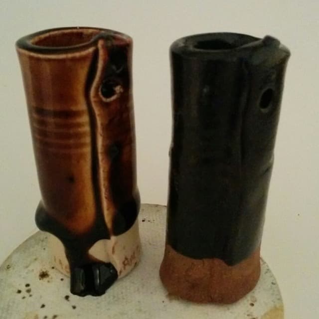 Slip-based Iron Glaze