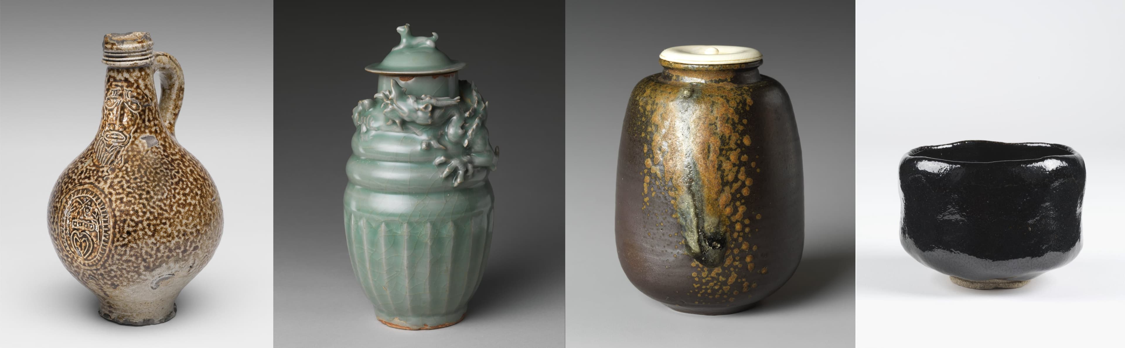 Examples of different firing atmospheres