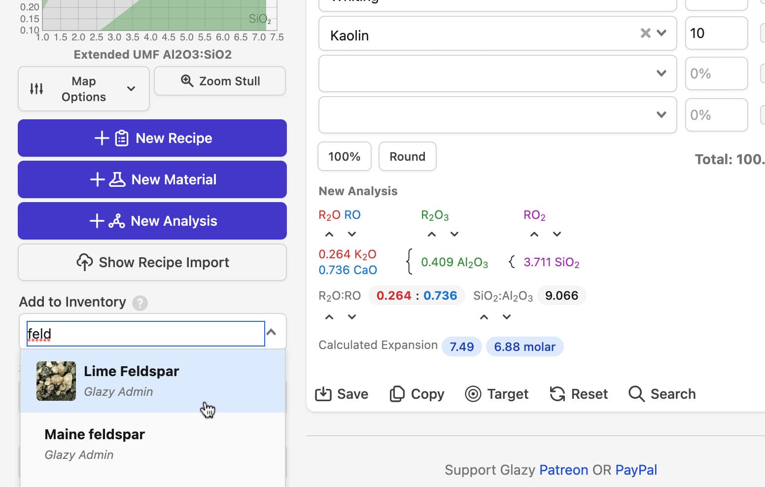 Calculator Invenory Search