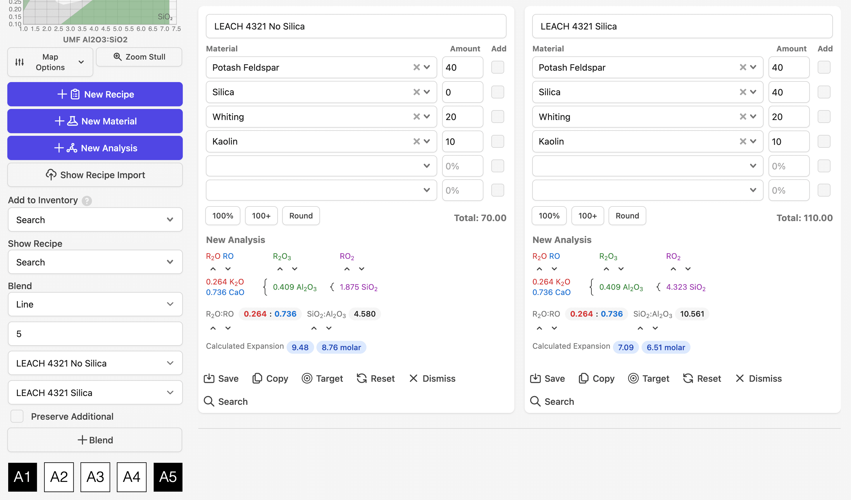 Starting a Line Blend