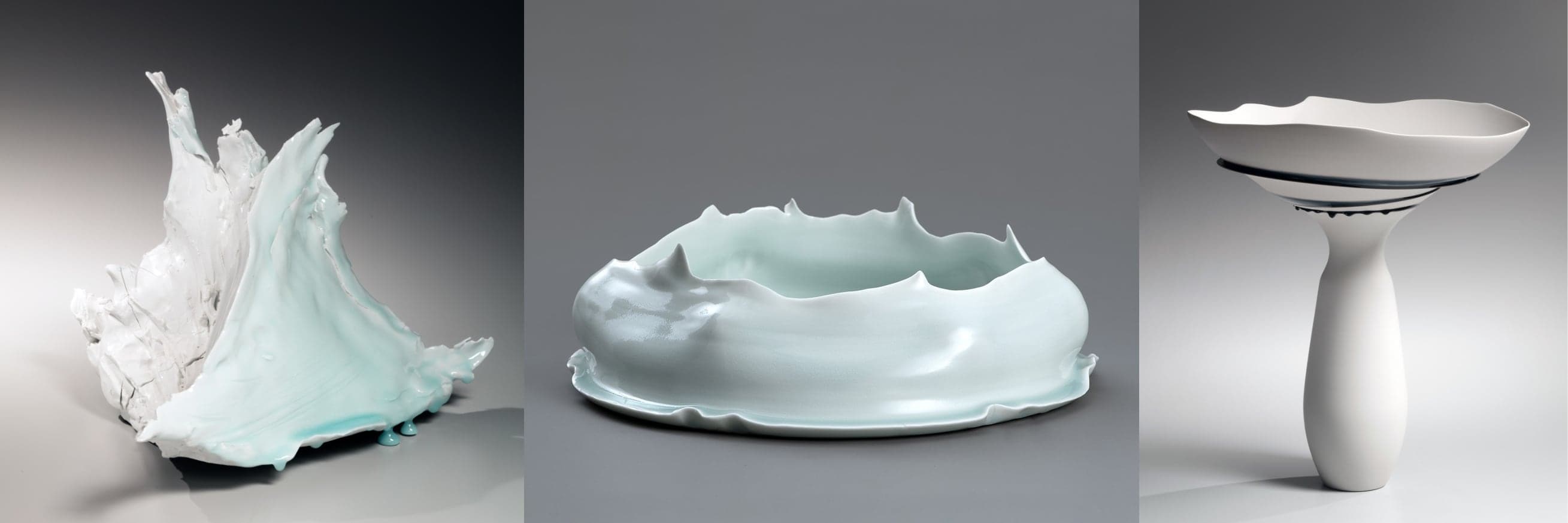 Examples of contemporary porcelain